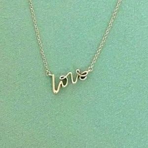 COPY - Used Tiffany & co Love Pendant Necklace